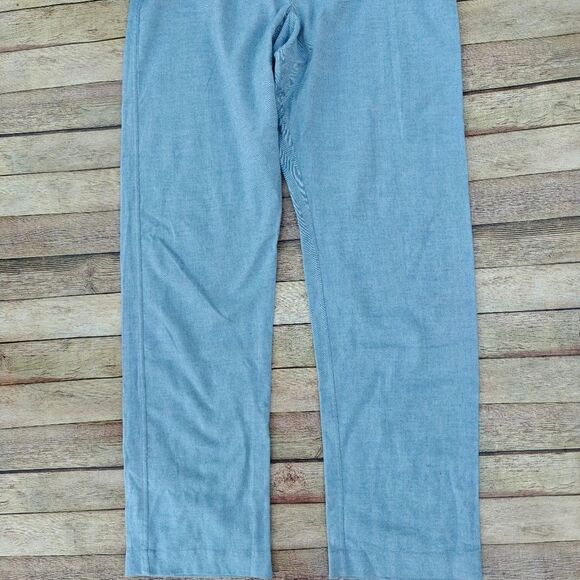 Thom Sweeney Brushed Cotton Pyjamas Blue Size Small - Picture 12 of 15